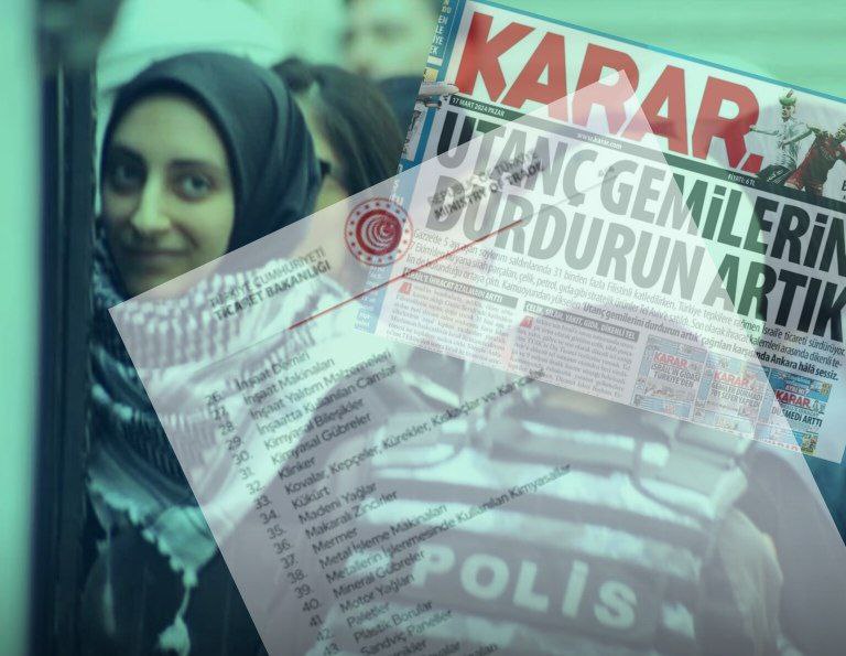ترکیه بالاخره رژیم صهیونستی را تحریم کرد